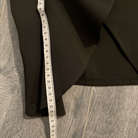 Drape Open Front Blazer Jacket Black Size Small - Picture 6 of 7